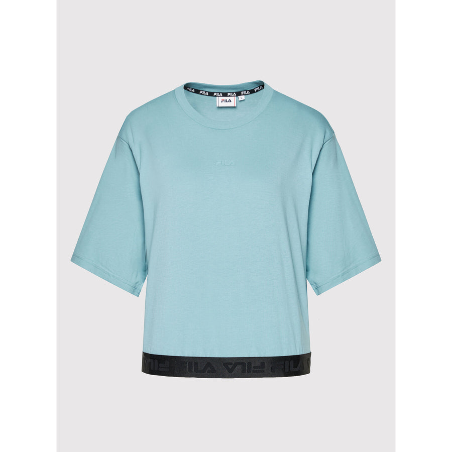 fila camiseta corta azul/celeste relaxed fit