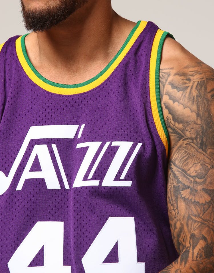 mitchell & ness camisilla jazz pistol 74-75