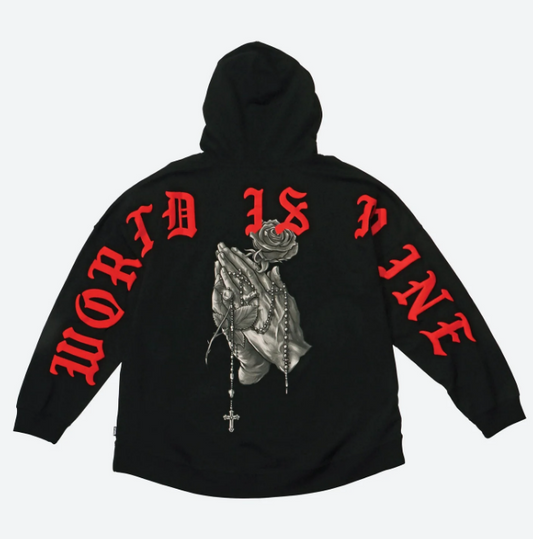 dgk sudadera blessed negro