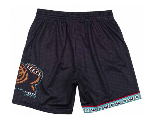 Mitchell & Ness Bermuda Vancouver Grizzlies Reload SM Negro