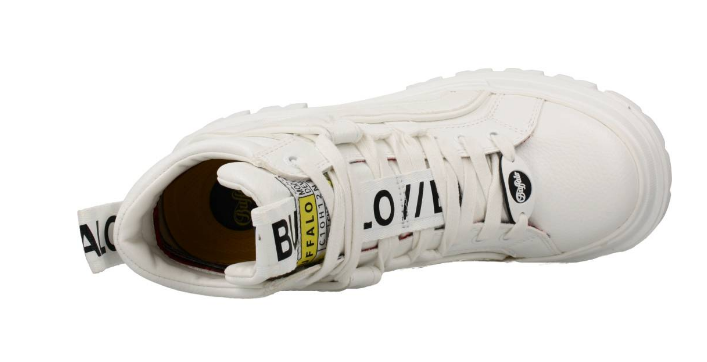 Buffalo Botas Aspha NC MIC Vegan Blancas