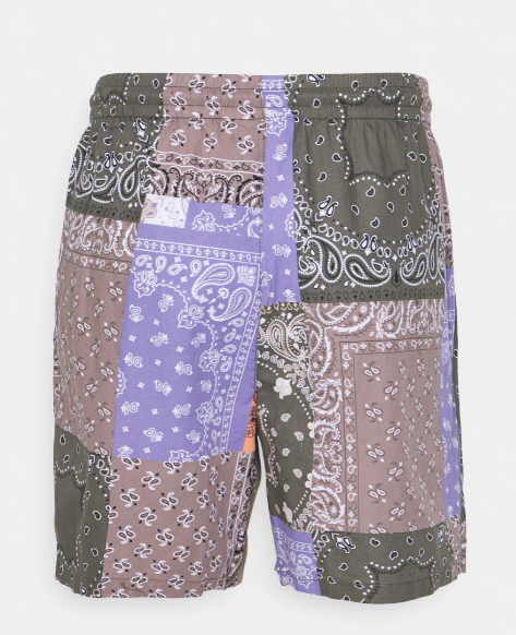 karl kani pantalon signature paisley board multi