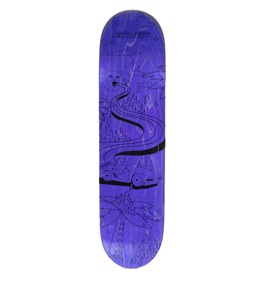 RipnDip Tabla Skate Deck Hell Racer 8