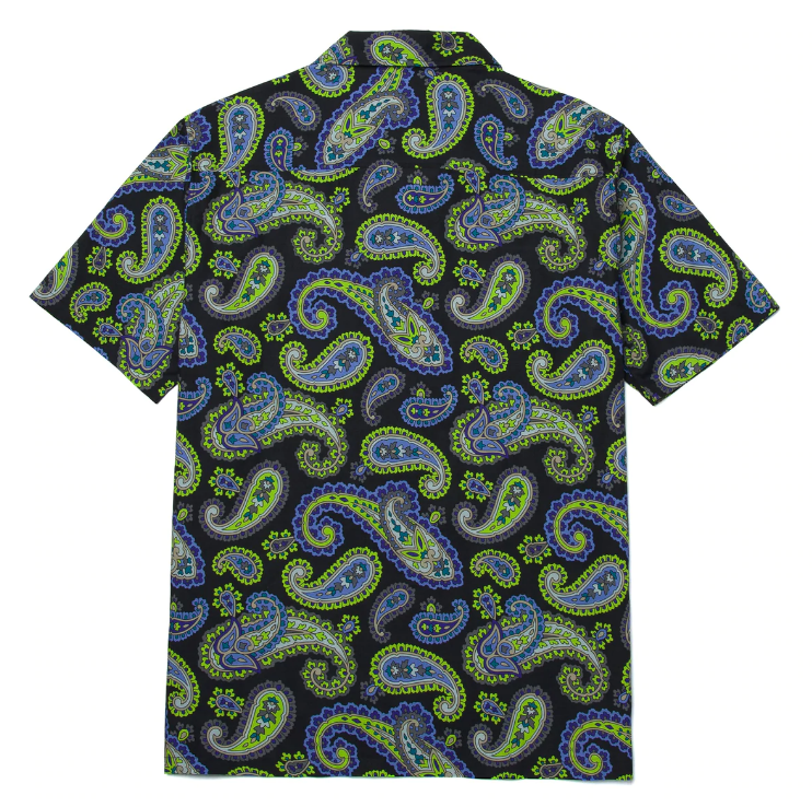 huf camisa paisley woven