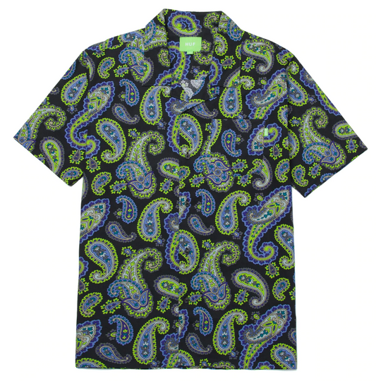 huf camisa paisley woven