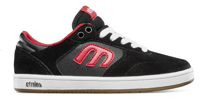 ETNIES KIDS WINDROW NEGRO ROJO BLANCO