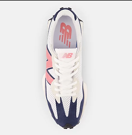 new balance zapatilla 327pw blanco azul