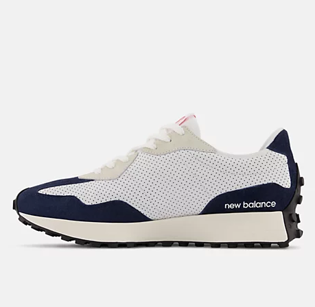 new balance zapatilla 327pw blanco azul