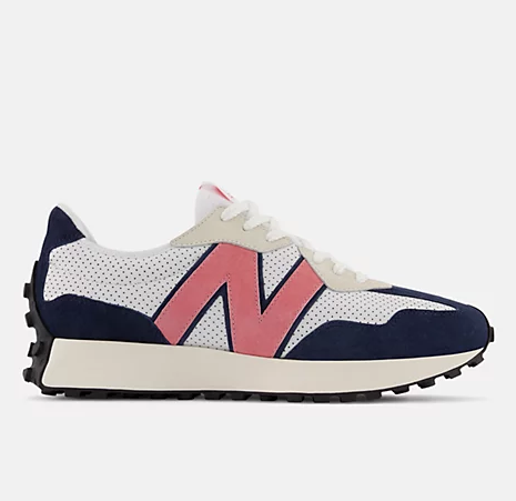 new balance zapatilla 327pw blanco azul