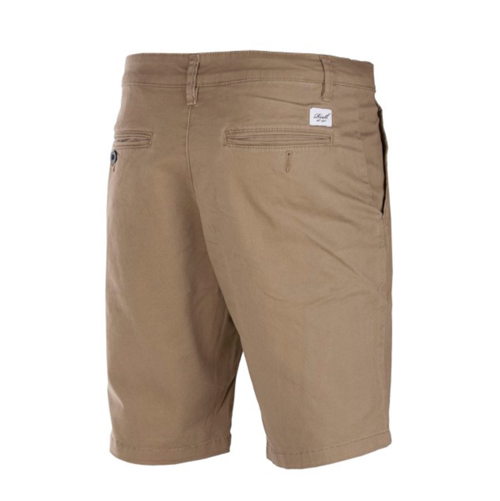 reell bermuda flex grip chino beige