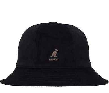 kangol bucket cord casual black