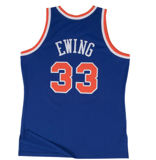 mitchell & ness camisilla new york knicks patrick ewing