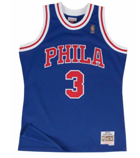 mitchell & ness camisilla philadephia sixers allen iverson