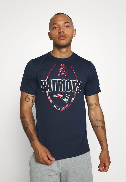 nike nfl camiseta replicas patriots azul