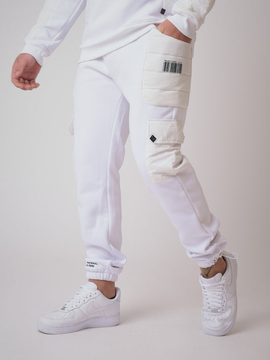 project x paris pantalon jogging white