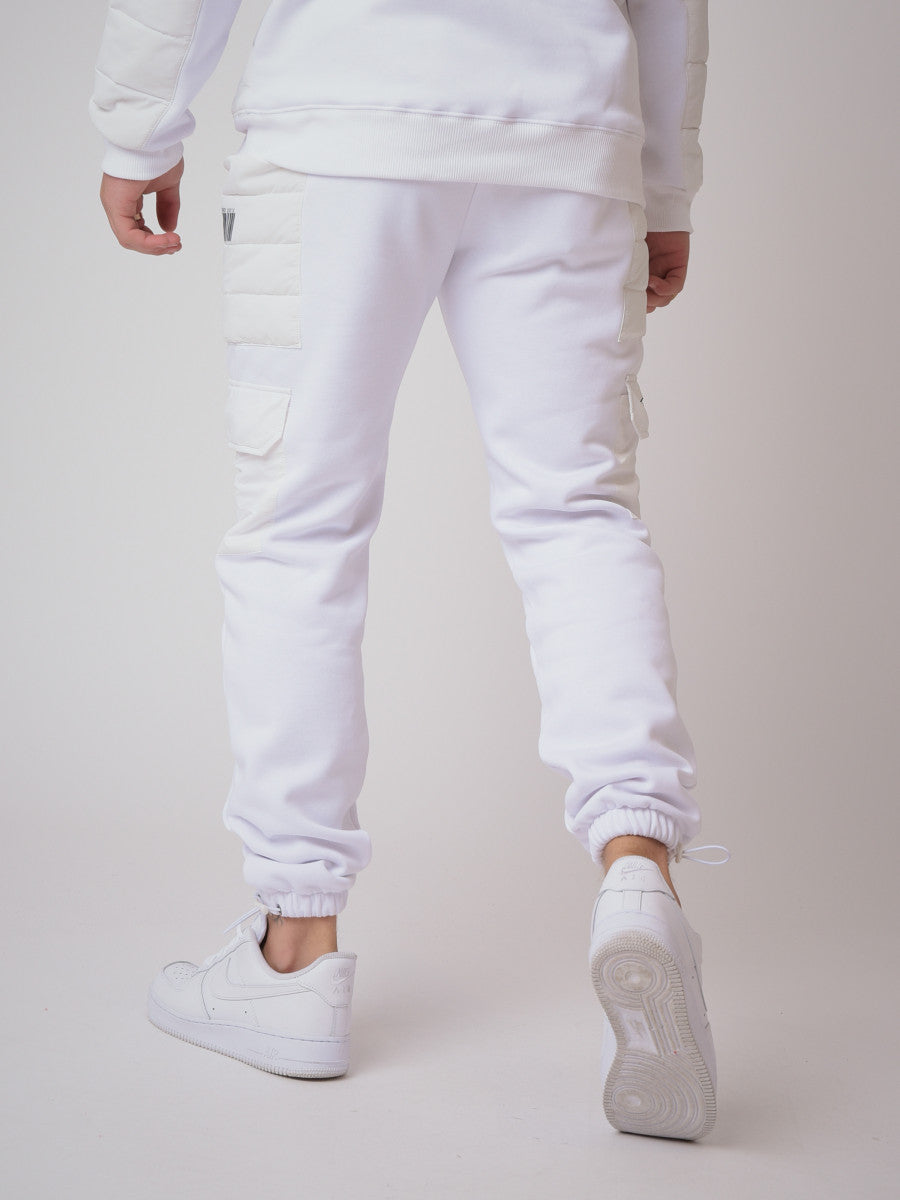 project x paris pantalon jogging white
