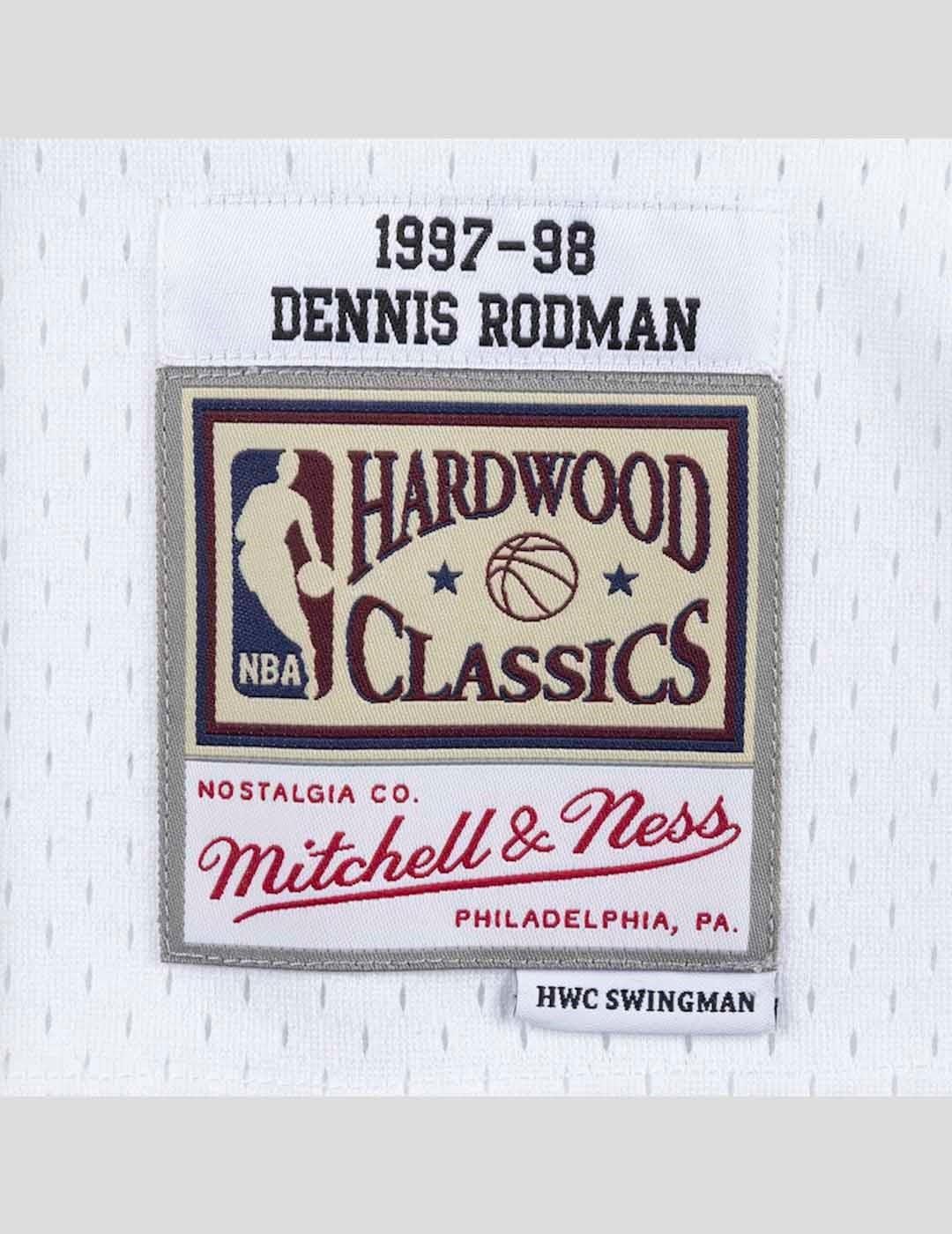 mitchell & ness camisilla chigo bulls dennis roman