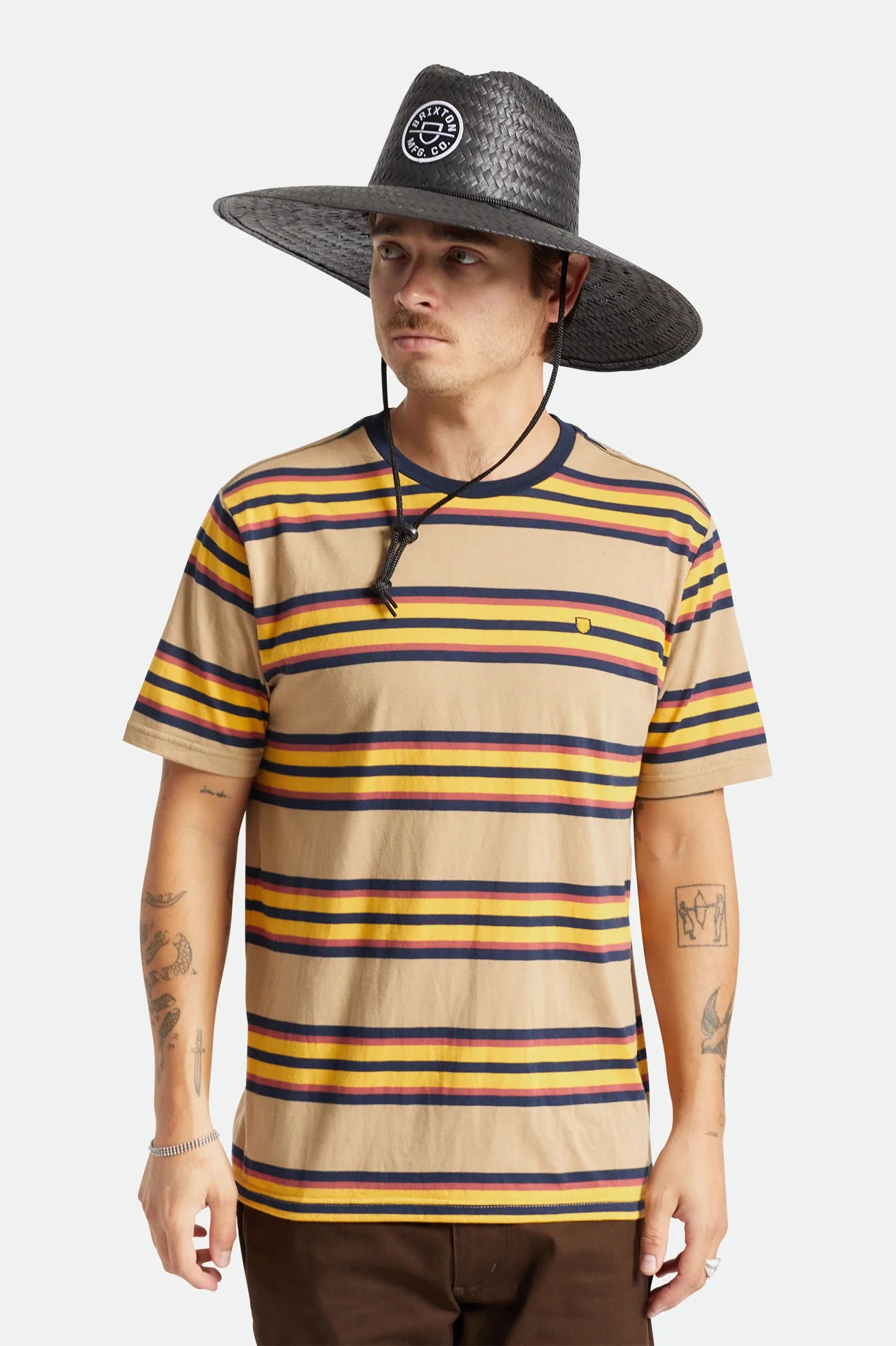 Brixton Sombrero Crest Sun Hat Negro
