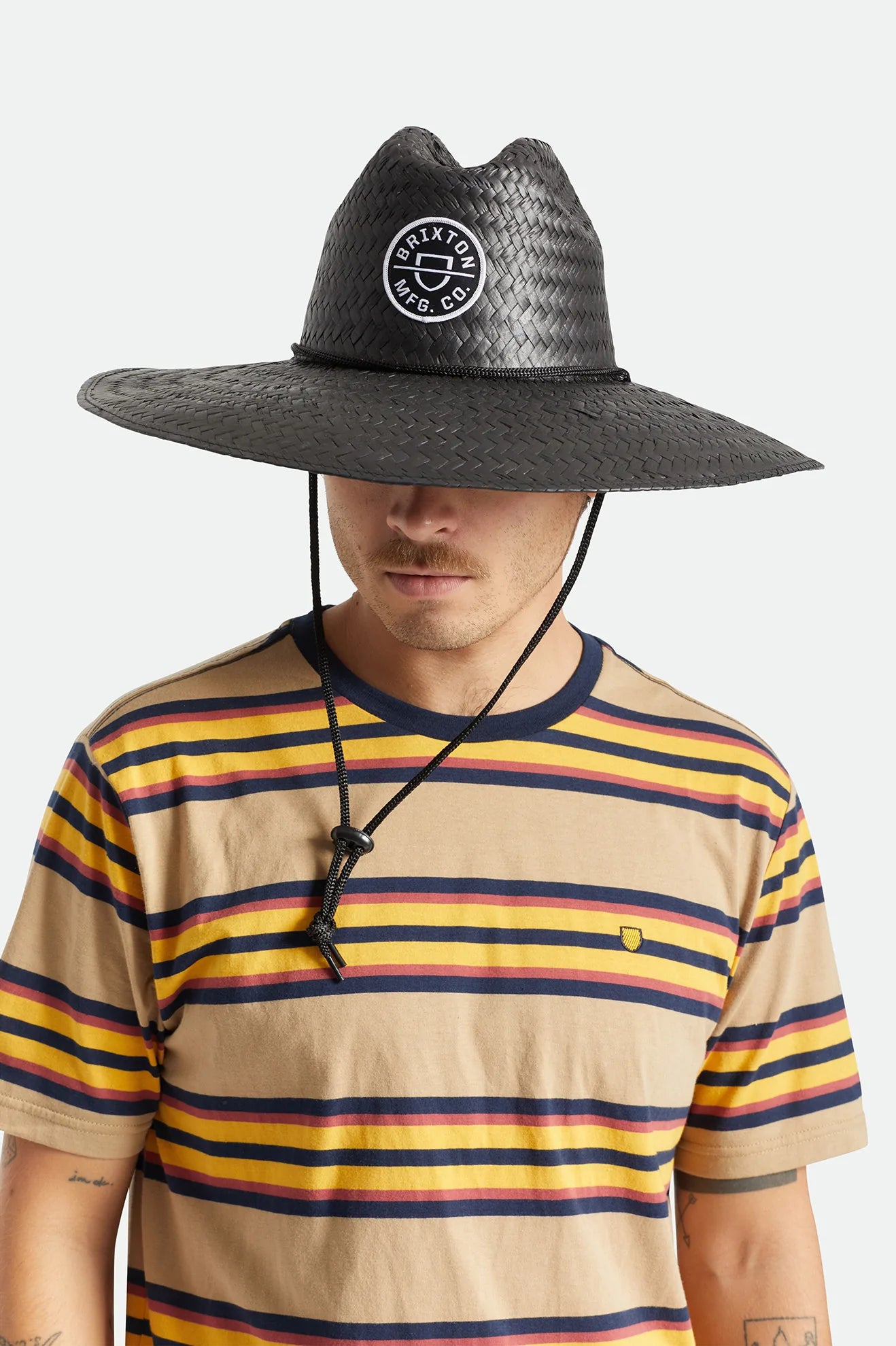 Brixton Sombrero Crest Sun Hat Negro