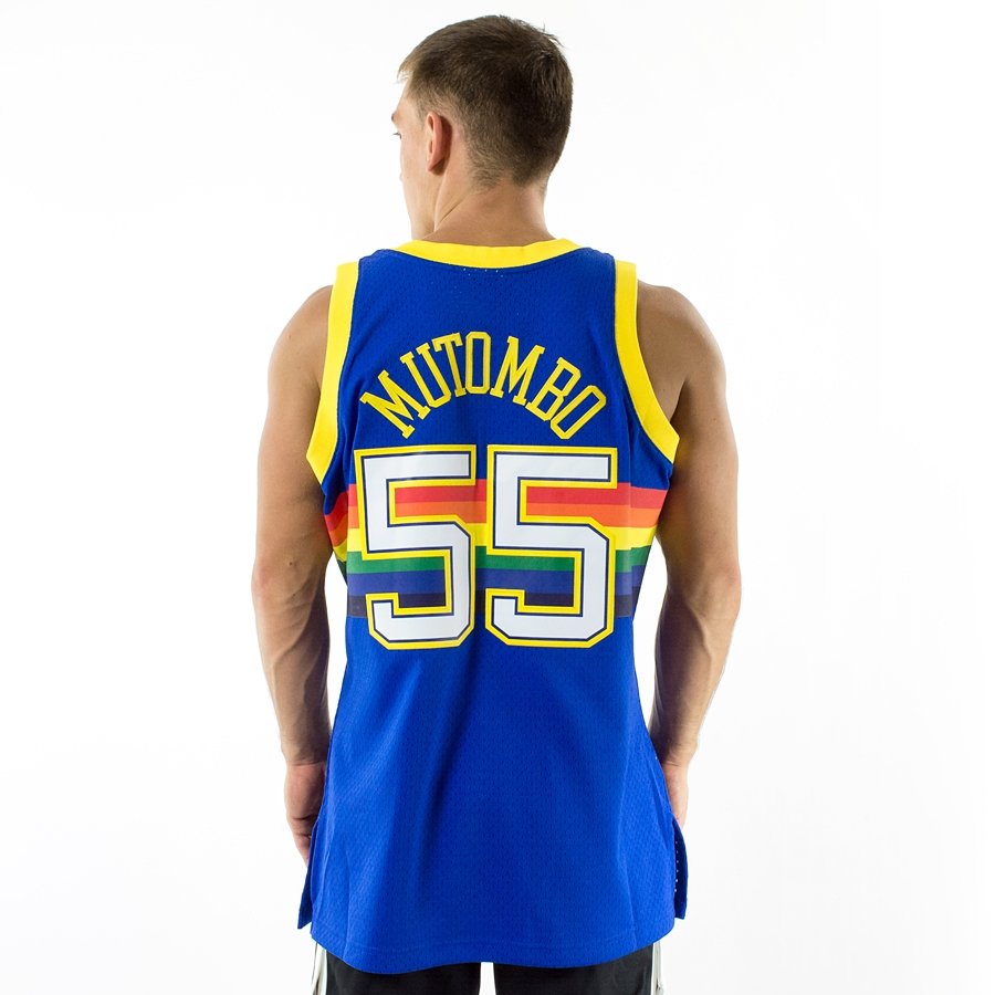 Mitchell & Ness Camisilla Denver Nuggets Mutombo 91-92