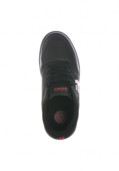 ETNIES ZAPATOS NIÑO NEGRO ROJO