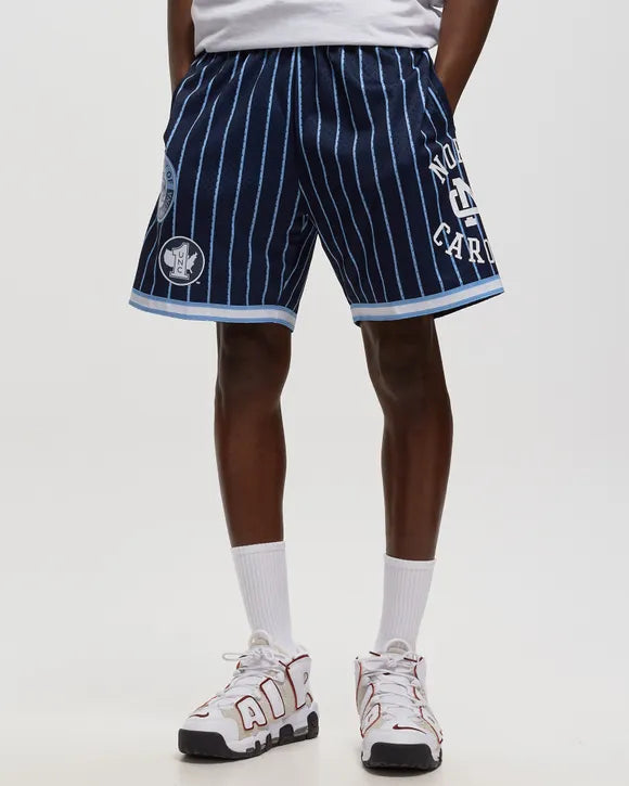 mitchell & ness bermuda city collection mesh north carolina