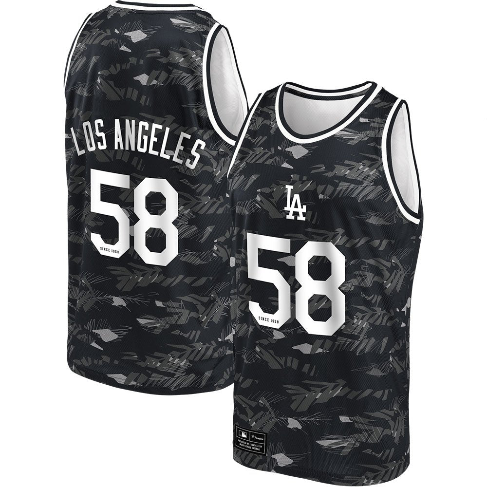 Fanatics camisilla summer beach los angeles dodgers