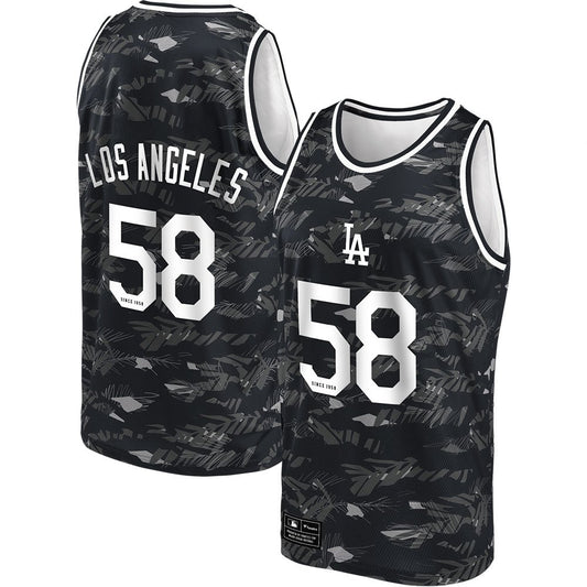 Fanatics camisilla summer beach los angeles dodgers