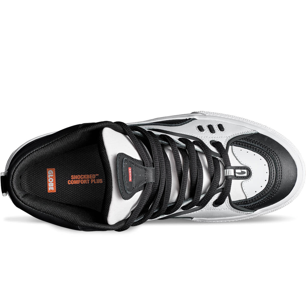 globe zapatilla dimension negro blanco