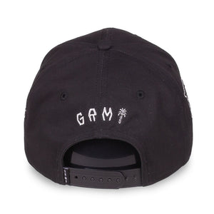 grimey gorra the clout curved visor snapback black