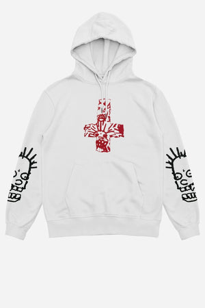 wasted paris sudadera rest in hell white