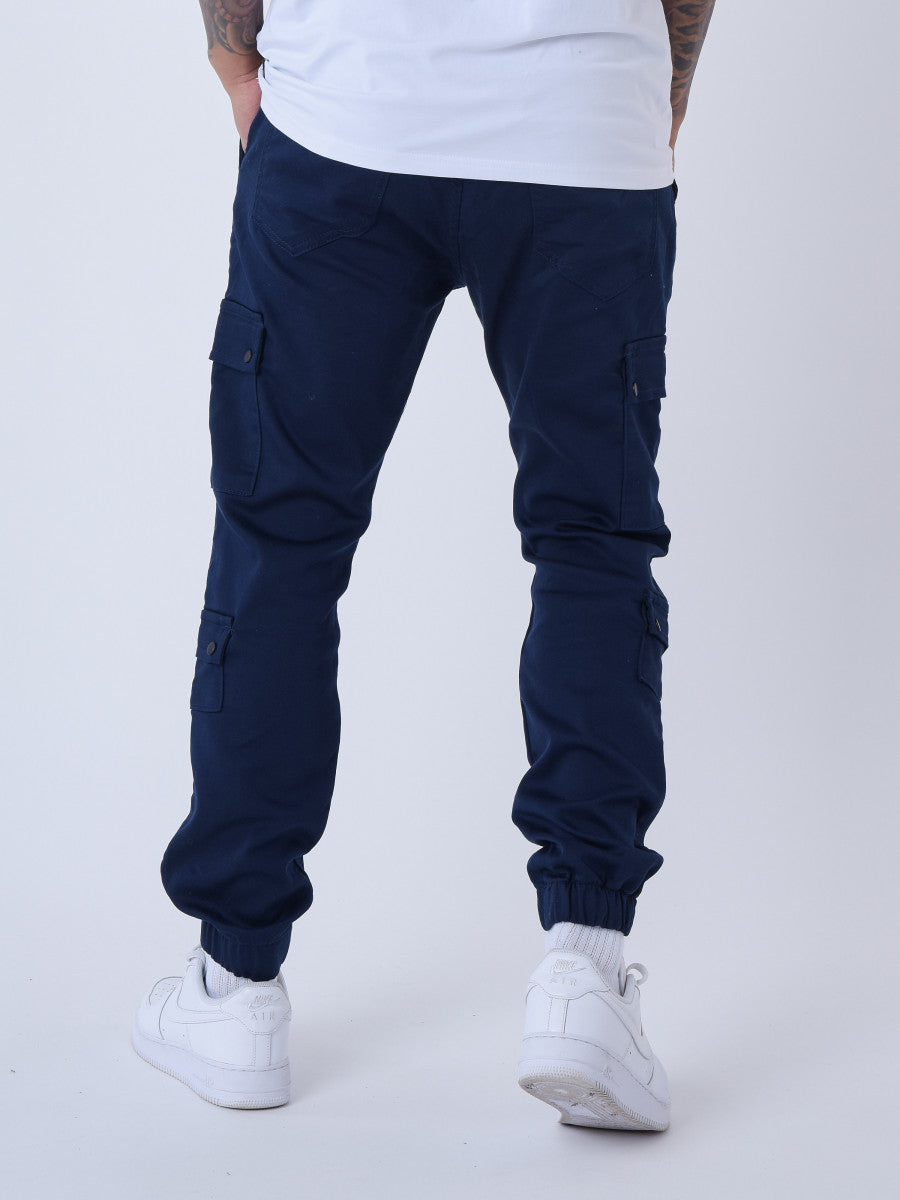 project x paris pantalon cargo azul marino