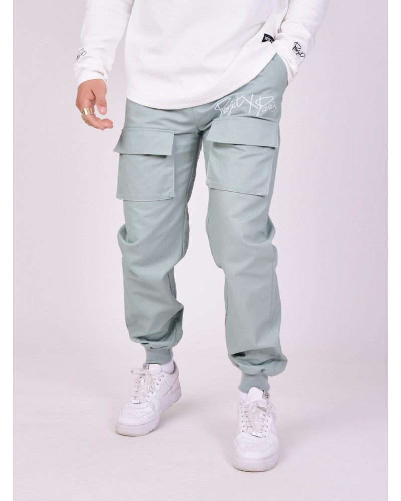PROJECT PARIS PANTALÓN CARGO LAKE GREEN