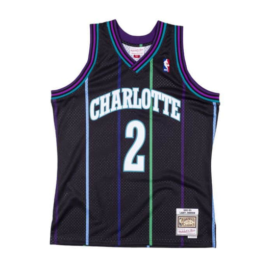Mitchell & Ness Camisilla Charlotte Hornets Larry Johnson Reload