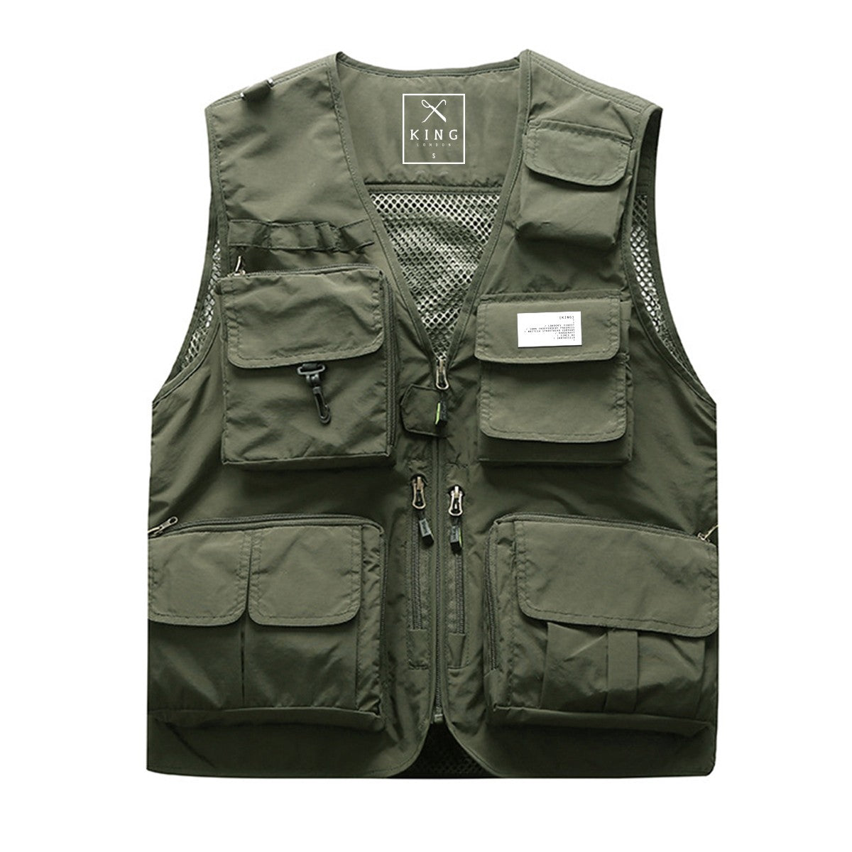 KING APPAREL CHALECO TACTICAL VEST VERDE