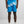 karl kani bermuda wavy retro sweatpants blue