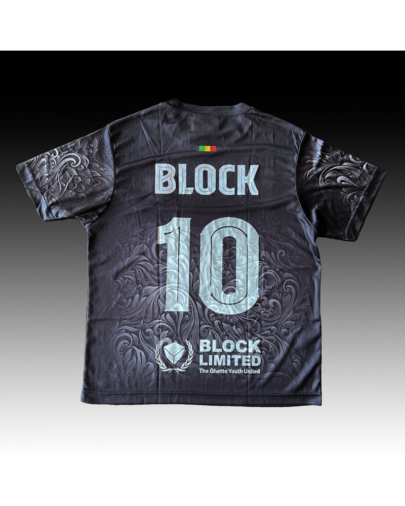 block limited camiseta fcblock soccer micro mesh black