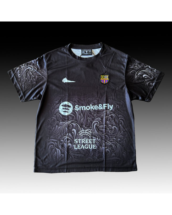 block limited camiseta fcblock soccer micro mesh black