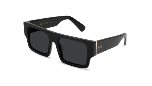 9five gafas de sol Diego sol negras y doradas