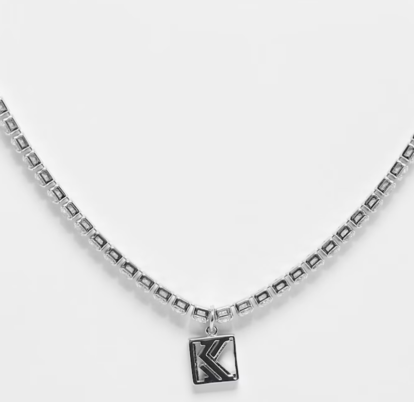 karl kani collar diamond tennis