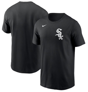 nike camiseta mlb fuse wordmark white sox