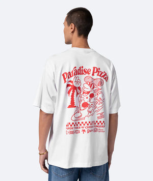 on vacation camiseta  paradise pizza