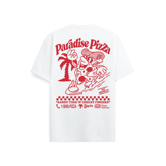 on vacation camiseta  paradise pizza