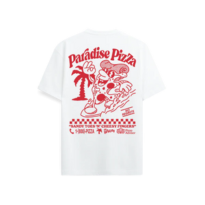 on vacation camiseta  paradise pizza