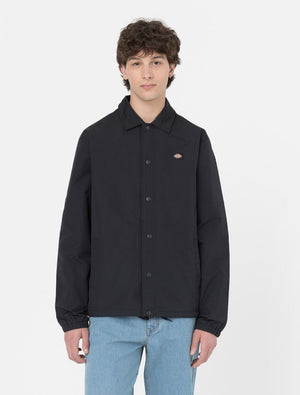 dickies chaqueta oakport coach jacker blacn