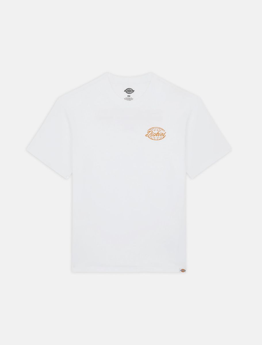 dickies camiseta globe blanco