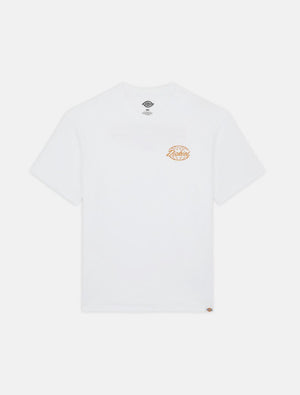 dickies camiseta globe blanco