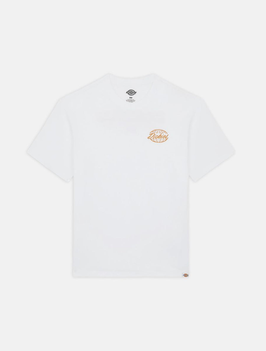 dickies camiseta globe blanco