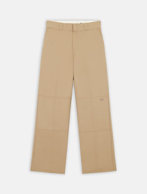 dickies pantalón mujer double knee rec khaki