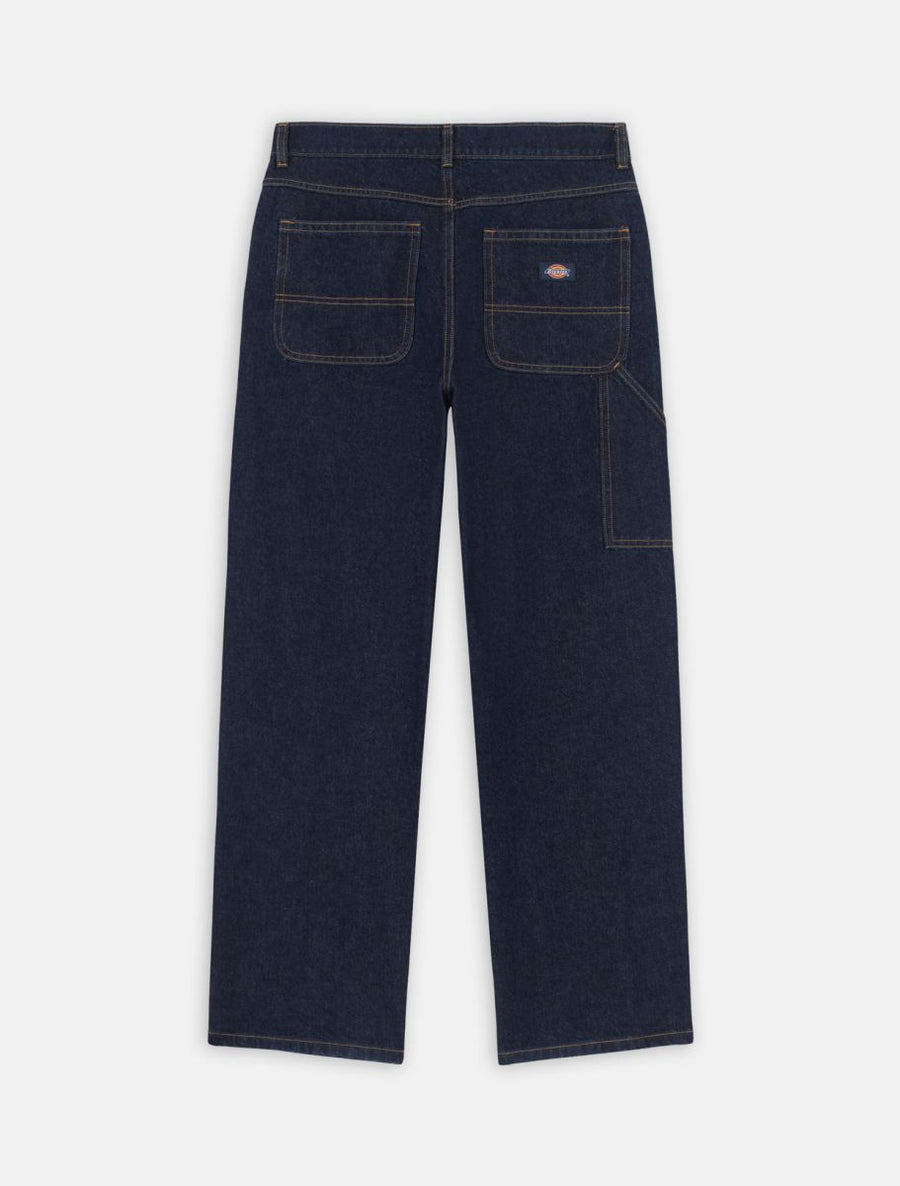 dickies pantalón mujer herdon denim reinsed